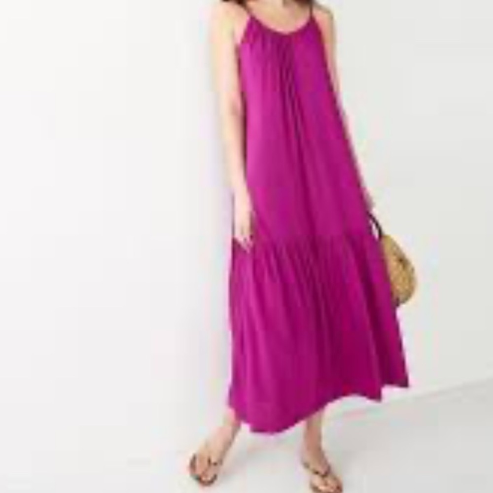 NWT Dark Pink Maxi Dress size XL Apt 9 - Picture 3 of 9